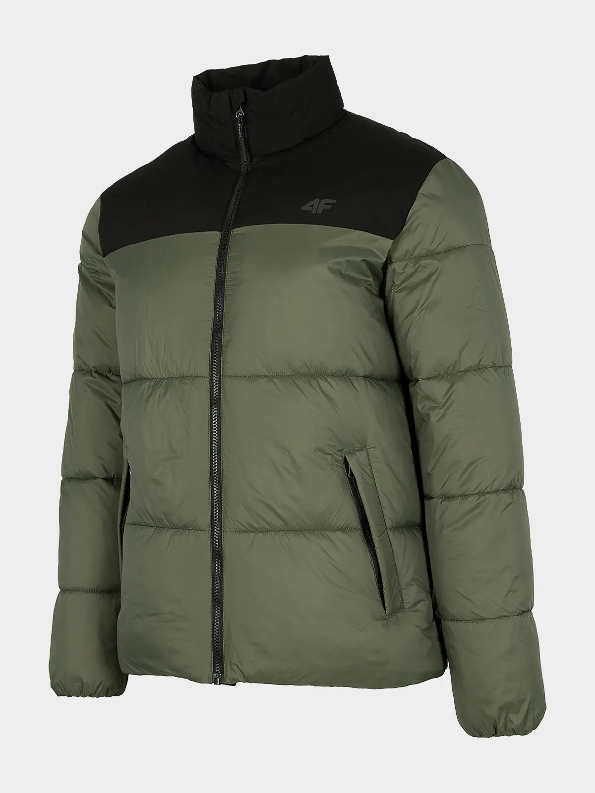 4F H4Z22-KUMP005 KHAKI Pánská zimní bunda US