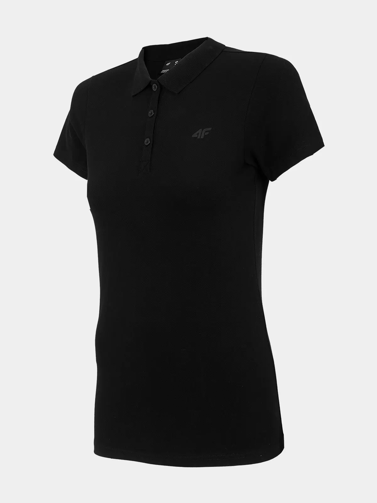 4F H4Z22-TSD355 DEEP BLACK Dámské polo tričko US