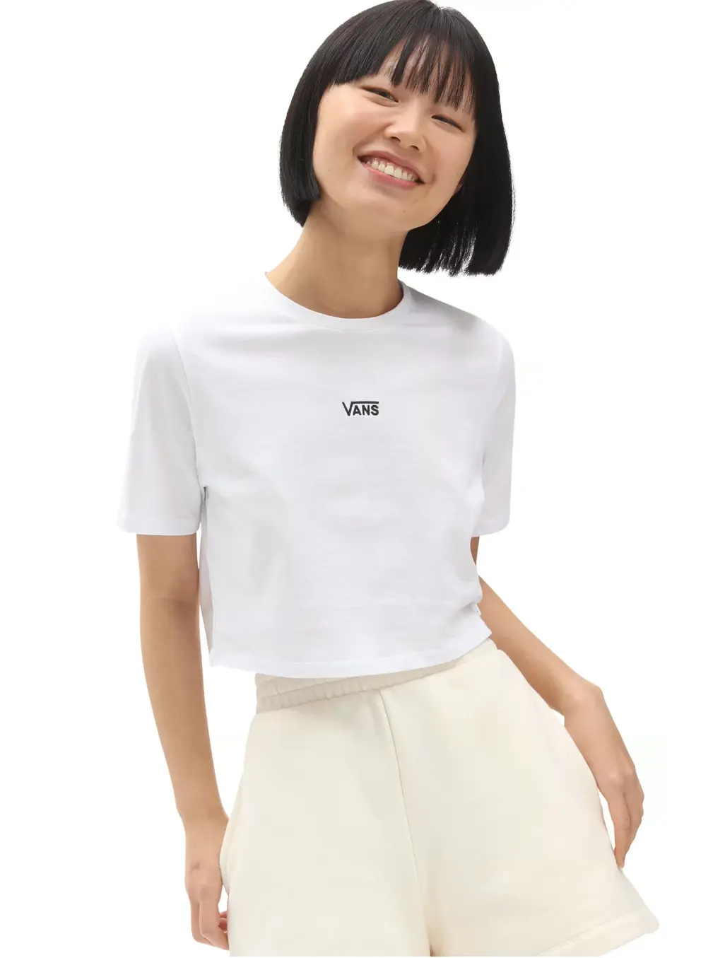 Vans WM FLYING V CROP CREW SPORT Dámské tričko US
