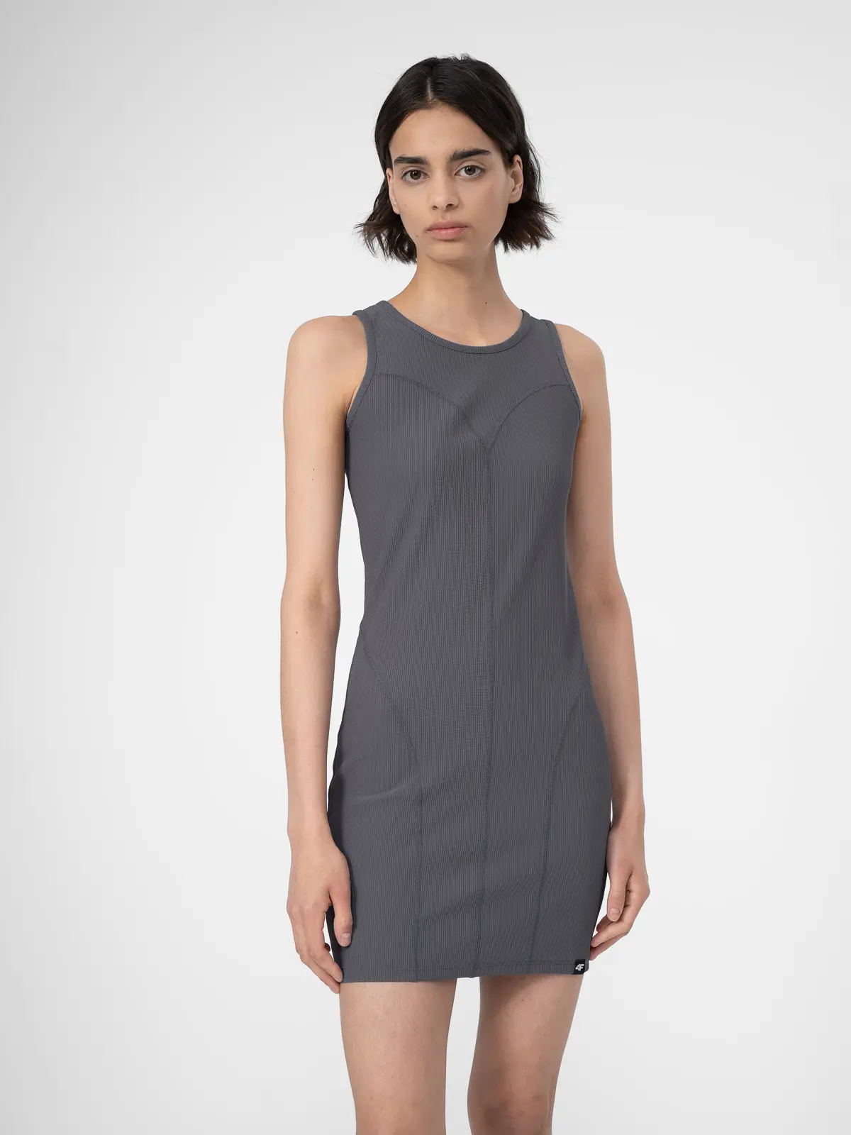 4F 4FSS23TDREF020 ANTHRACITE Dámské šaty US