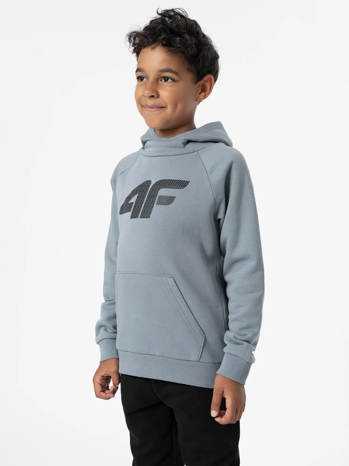 4F 4FJSS23TSWSM220 LIGHT BLUE Dětská mikina EU
