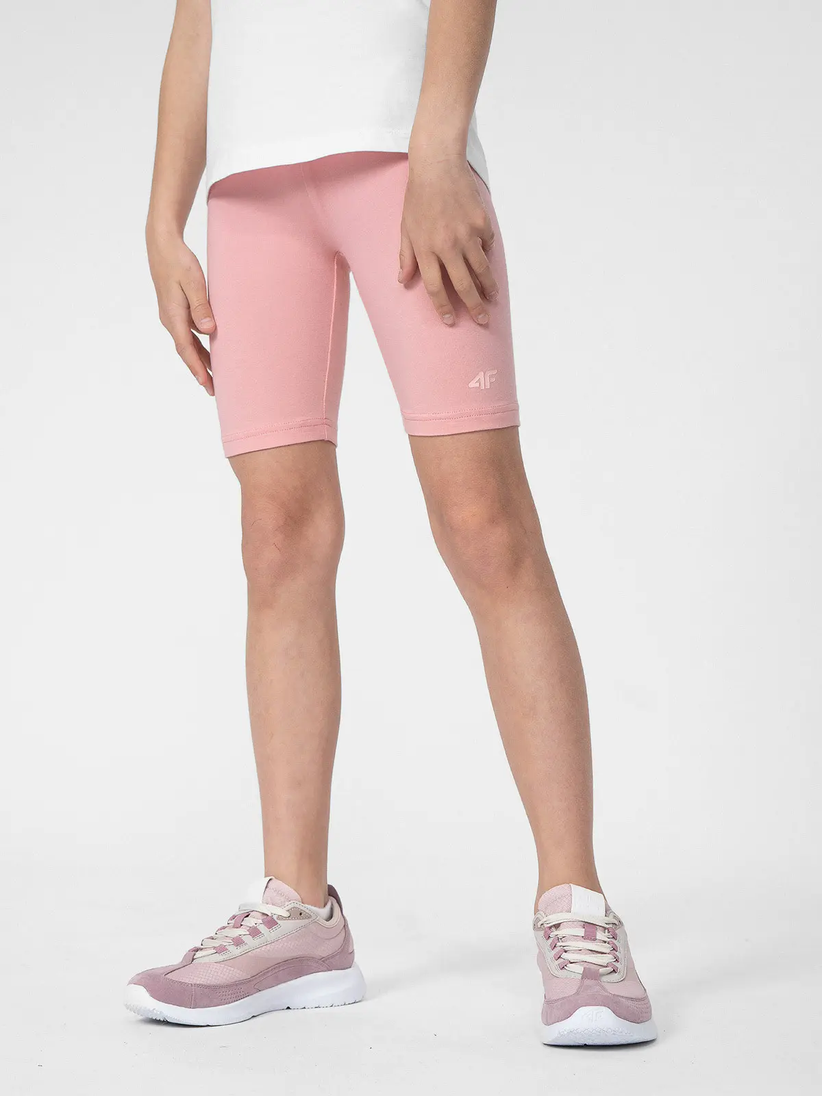 4F 4FJSS23TTIGF037 PINK Dětské legínové kraťasy EU 158/164 4FJSS23TTIGF037 PINK