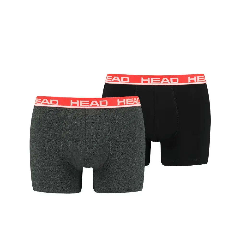 2PACK pánské boxerky HEAD vícebarevné (701202741 011) M, trenky / trenýrky