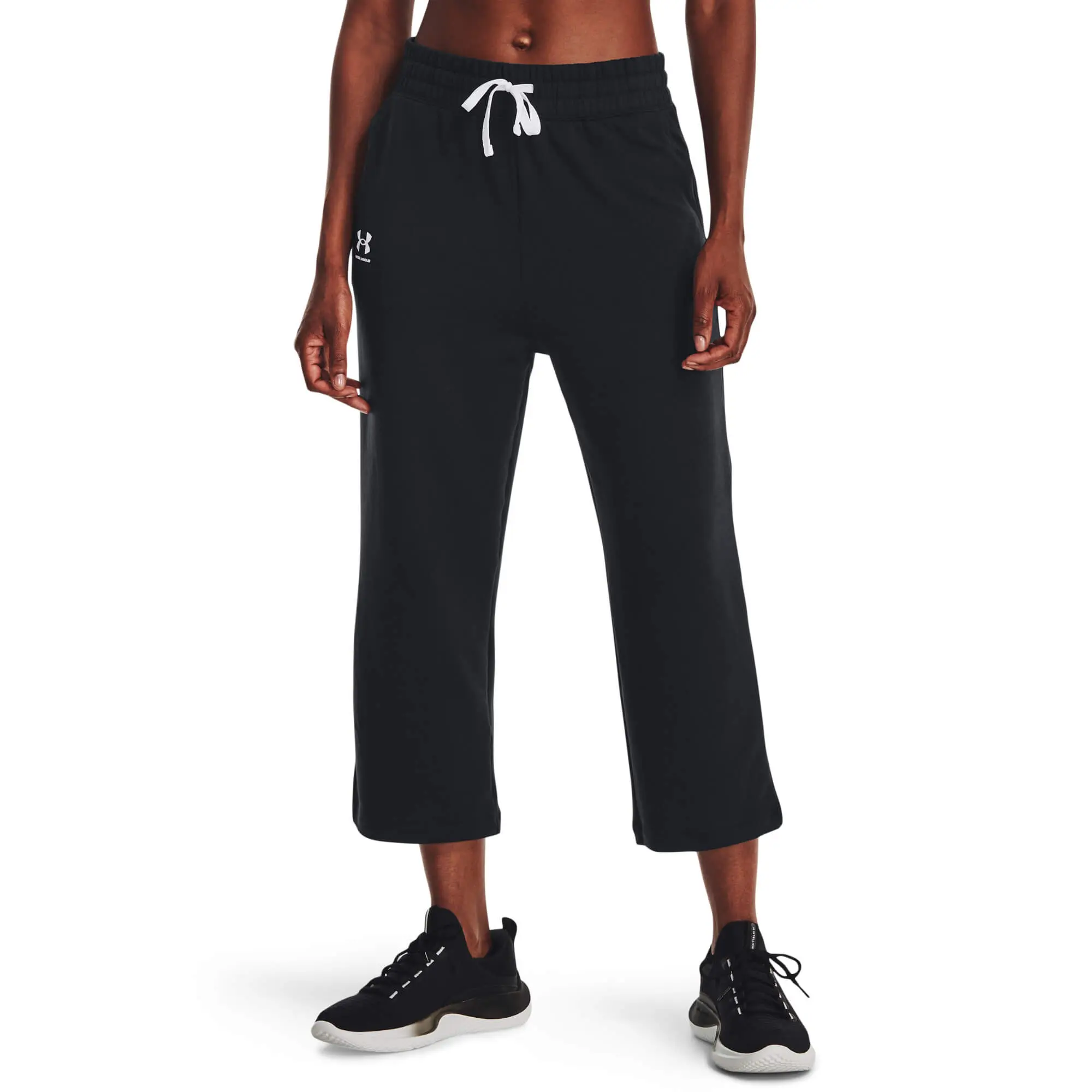 Under Armour UA Rival Terry Flare Crop Dámské tepláky US