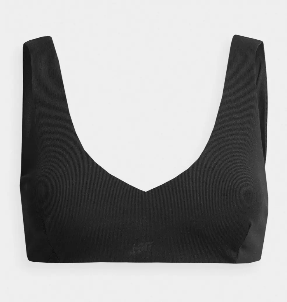 4F 4FSS23UBKTF024 DEEP BLACK Horní díl plavek US M 4FSS23UBKTF024 DEEP BLACK