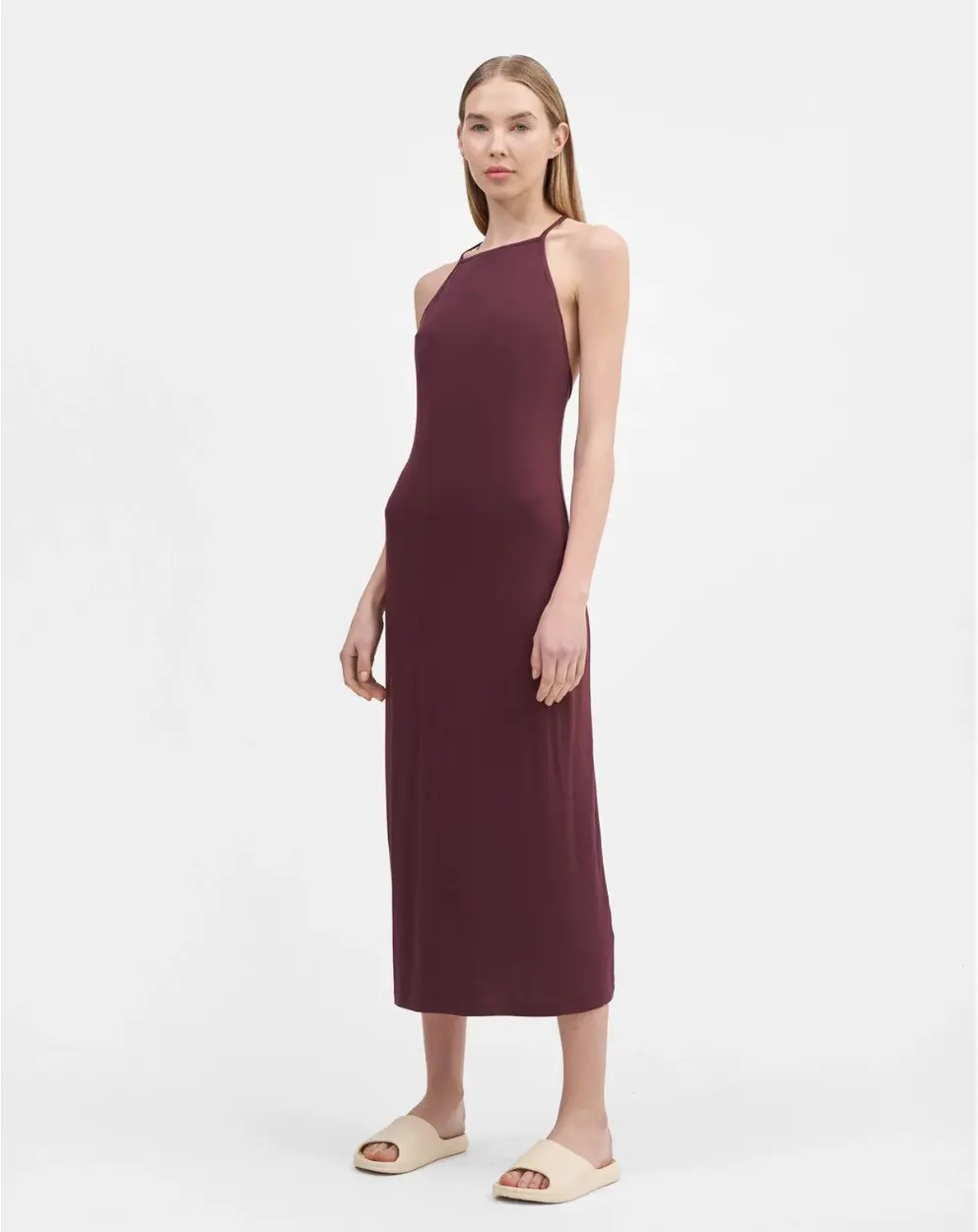 4F 4FSS23TDREF050 BROWN Dámské šaty US