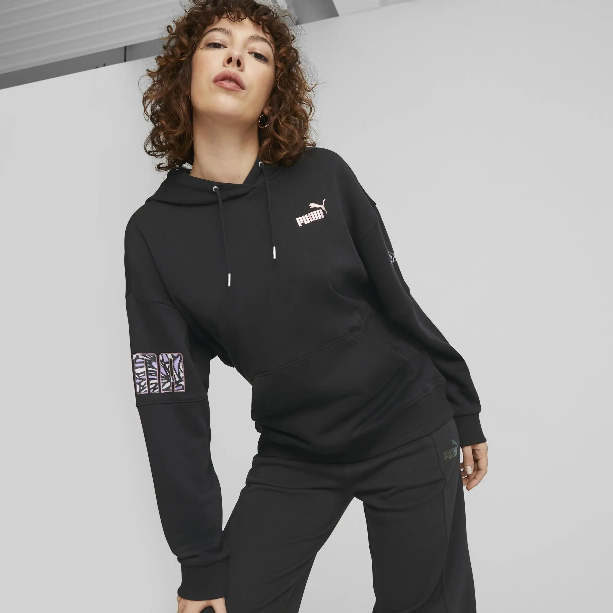 Puma POWER NOVASHINE CB Hood Dámská mikina US
