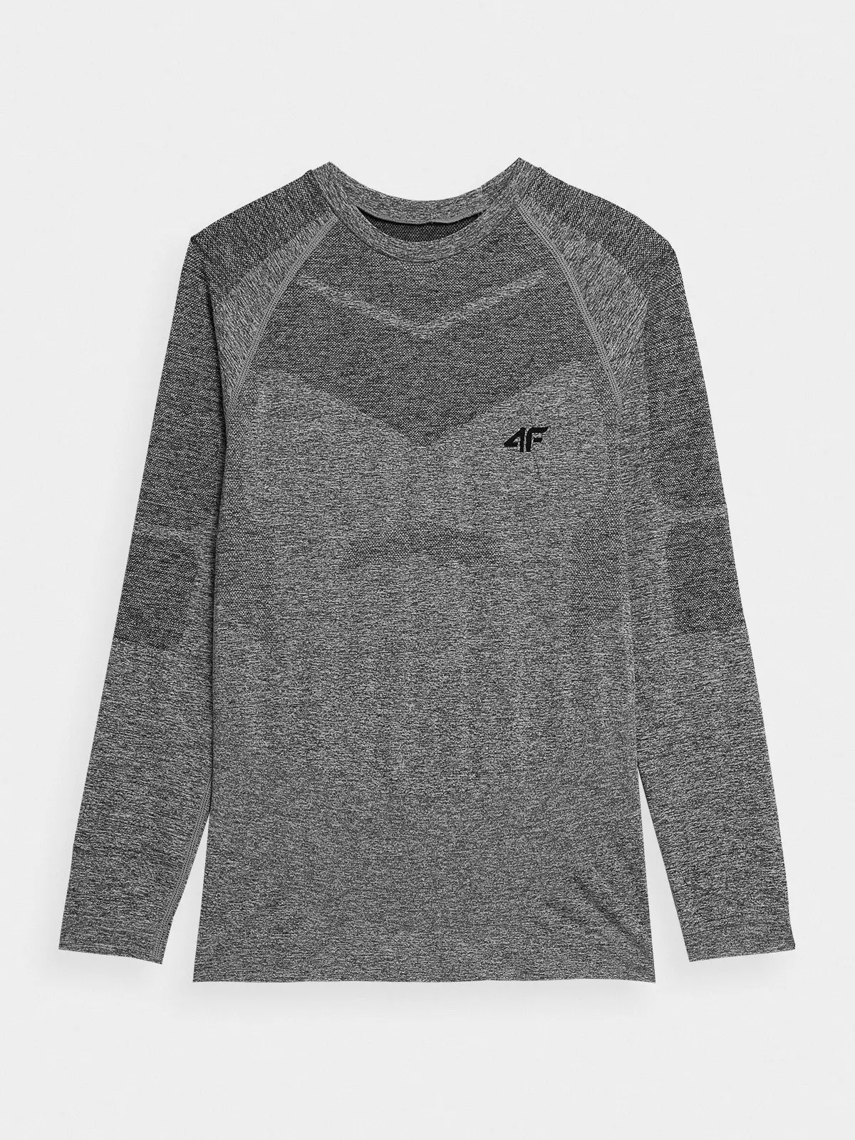 4F 4FAW23USEAM103 COLD LIGHT GREY MELANGE Pánské termo tričko US