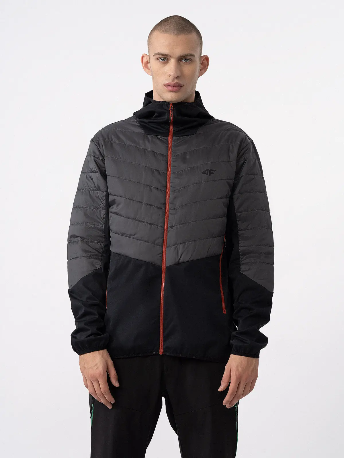 4F 4FAW23TTJAM310 ANTHRACITE Pánská treková bunda US
