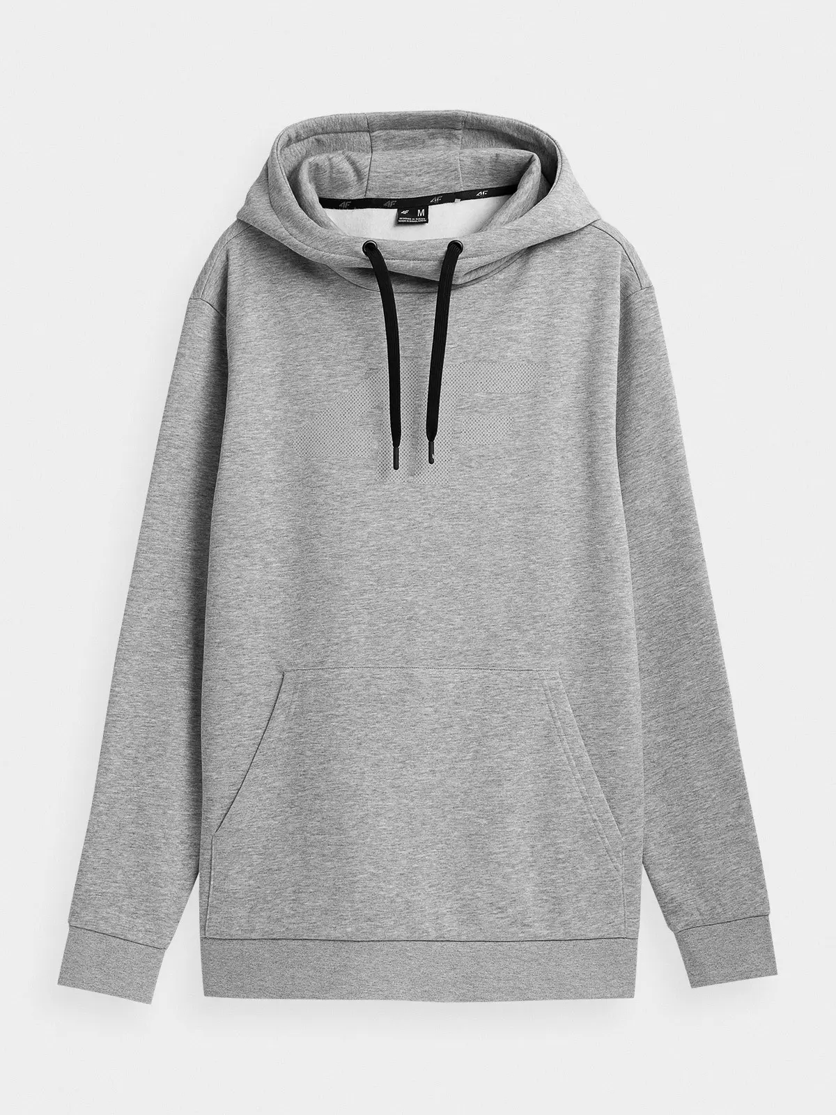 4F 4FAW23TSWSM694 COLD LIGHT GREY MELANGE Pánská mikina US
