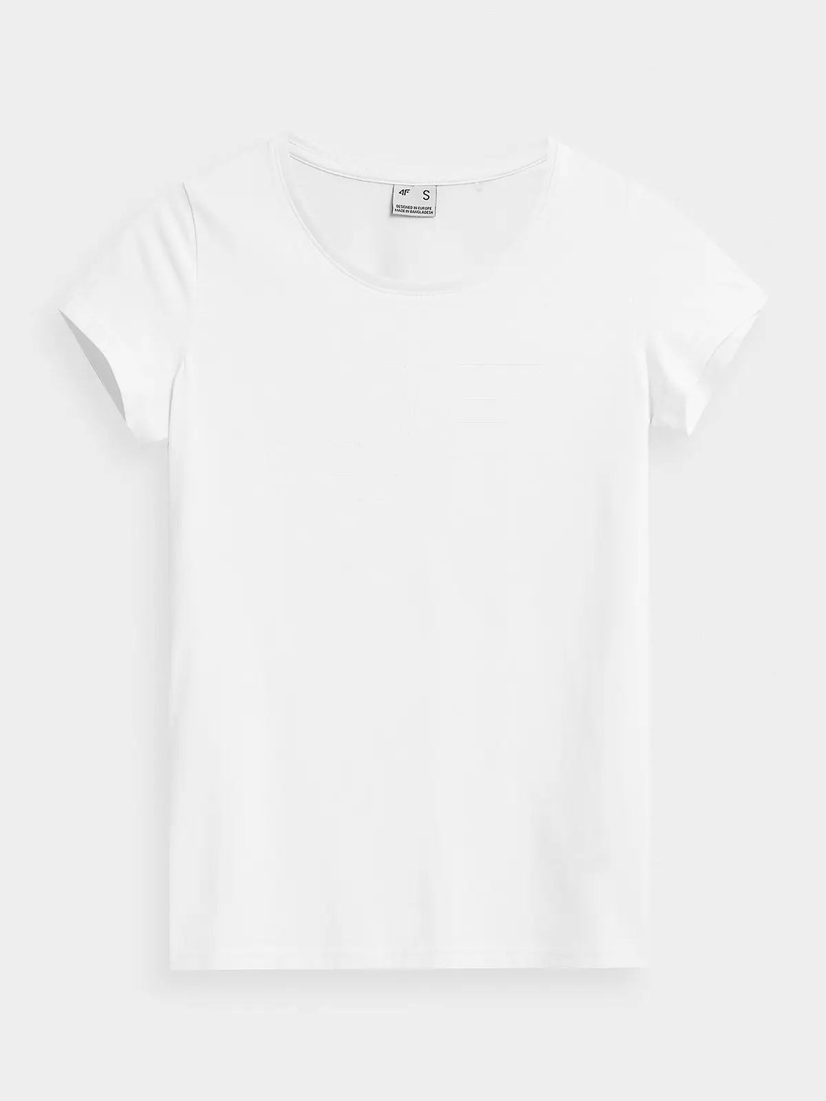 4F 4FAW23TTSHF0907 WHITE Dámské tričko US