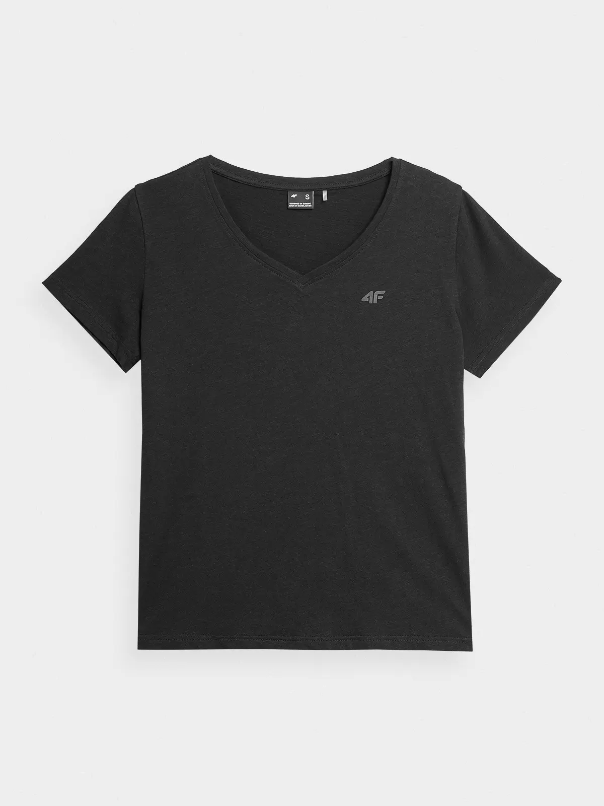 4F 4FAW23TTSHF0908 DEEP BLACK Dámské tričko US