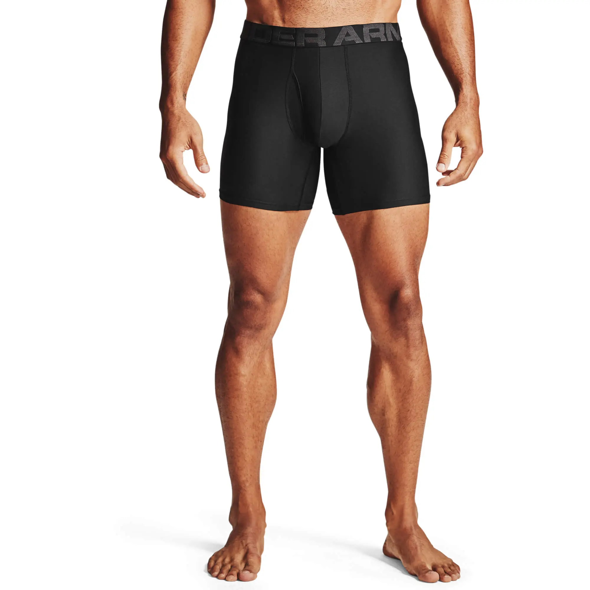 Under Armour UA Tech 6in 2 Pack Pánské boxerky US S 1363619-001