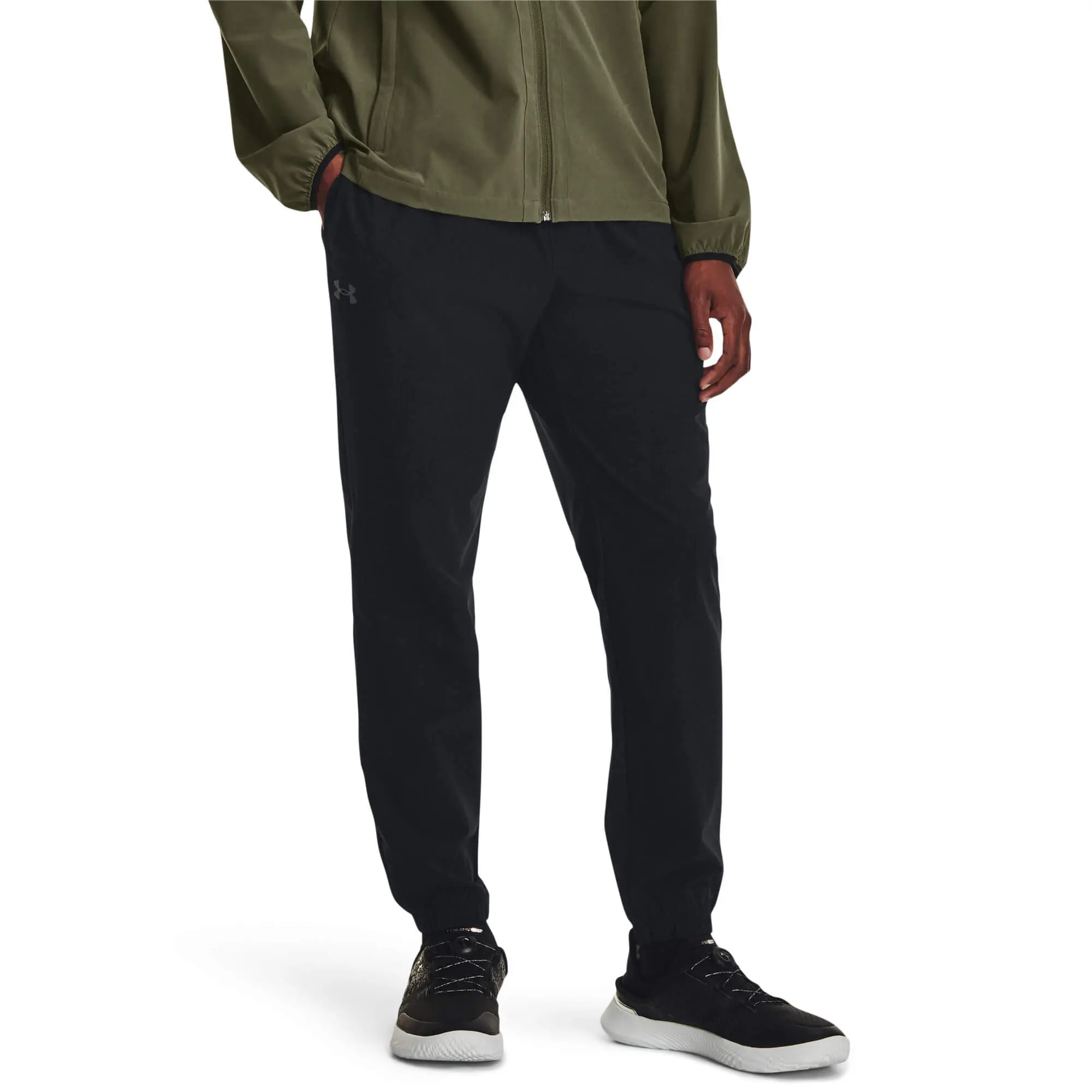 Under Armour UA Stretch Woven Prtd Jgrs Pánské tepláky US
