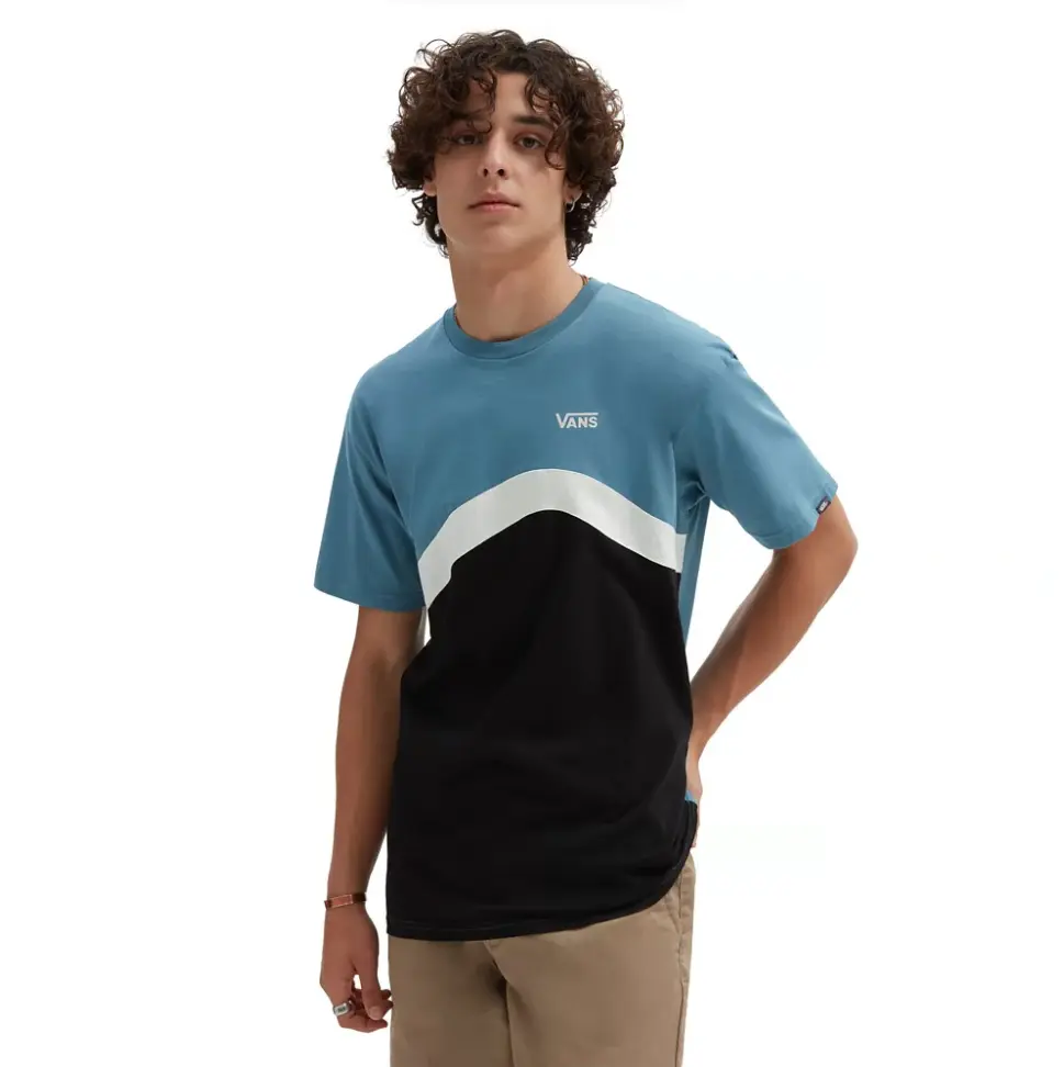 Vans SIDESTRIPE BLOCK SS Pánské tričko US