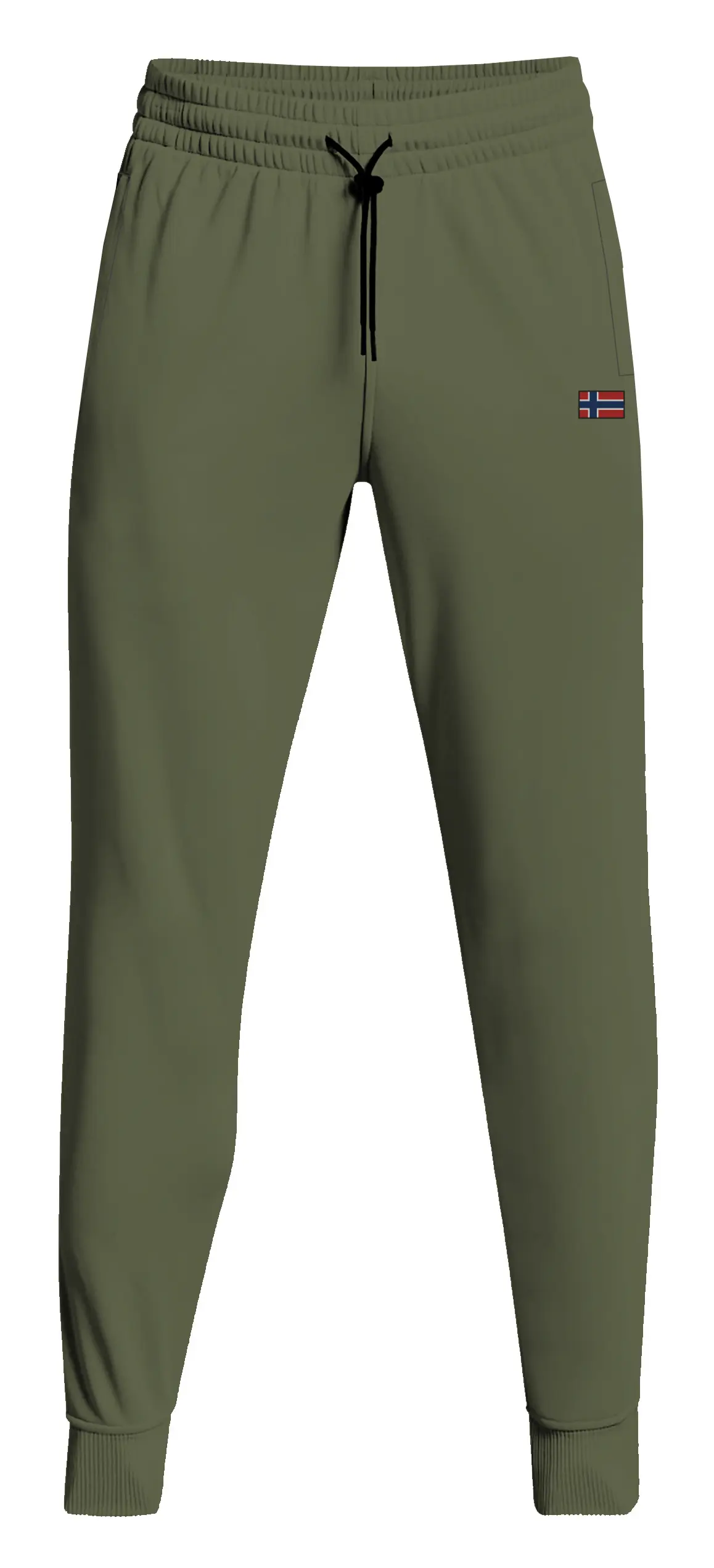 NORWAY TROUSERS FLEECE Pánské tepláky US L 129446 Army
