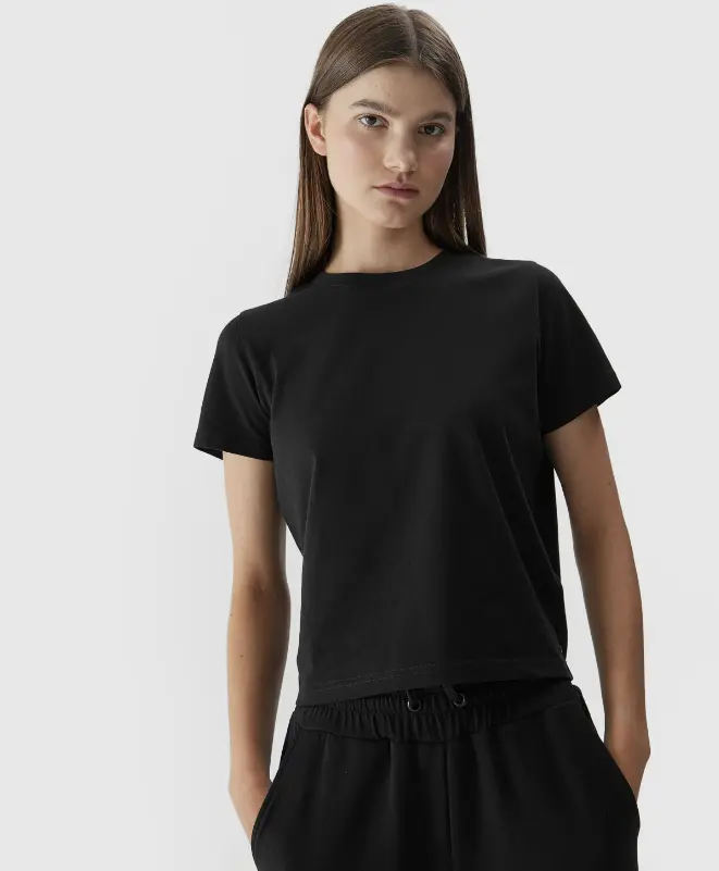 4F 4FWAW23TTSHF1169 DEEP BLACK Dámské tričko US