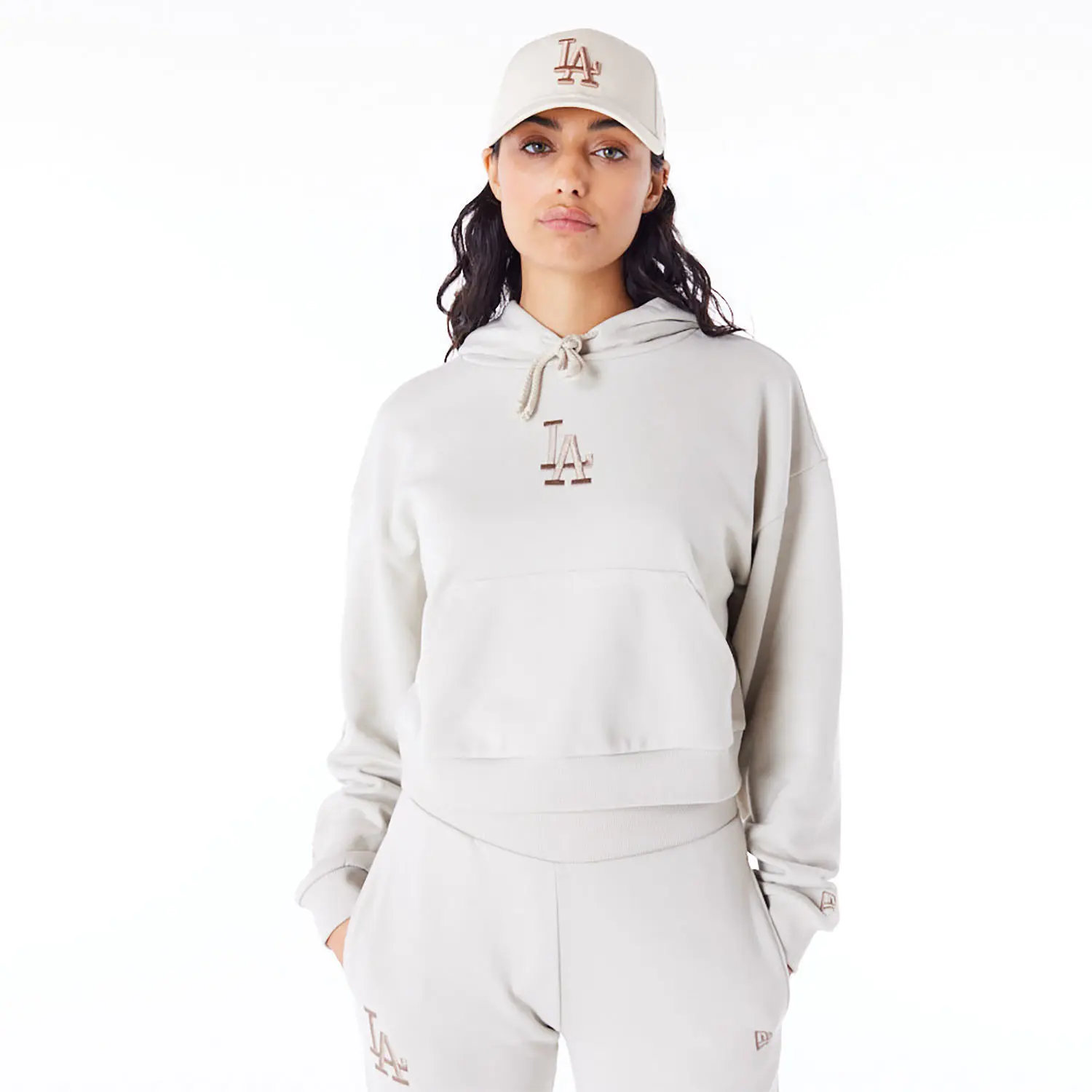 NEW ERA MLB Lifestyle crop hoody LOSDOD Dámská mikina US