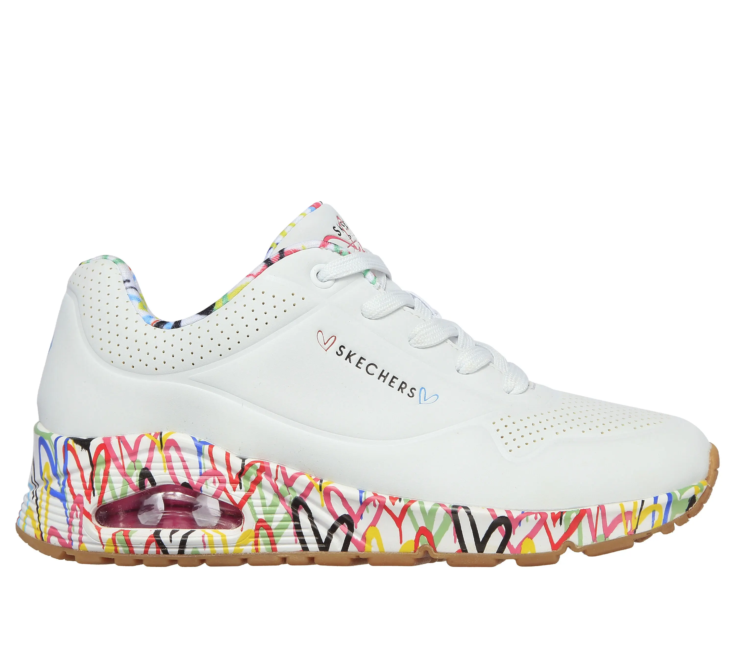 SKECHERS UNO - LOVING LOVE Dámské boty EU 39.5 155506_WHT