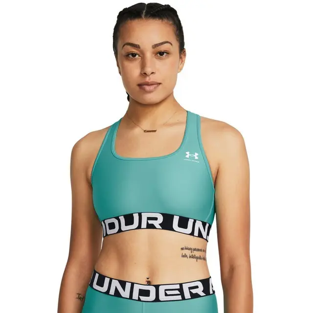 Under Armour UA HG Authentics Mid Branded Dámská sportovní podprsenka US
