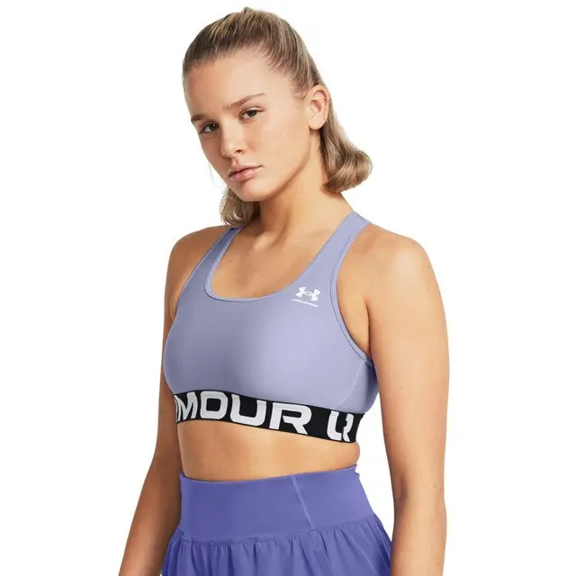Under Armour UA HG Authentics Mid Branded Dámská sportovní podprsenka US