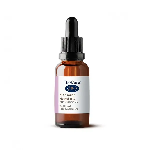 BioCare - B12 - vitamin B12 kapky v bioaktivní formě methylcobalaminu a adenosylcobalaminu