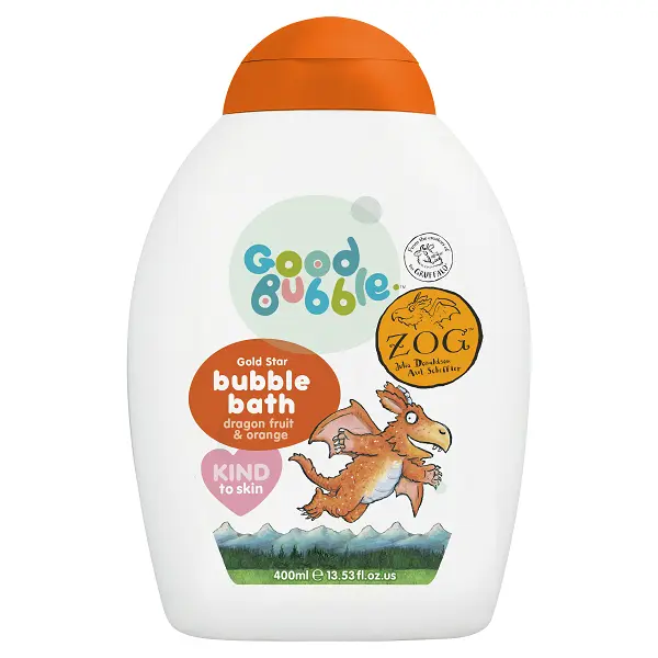 Zog Dětská pěna do koupele Dračí ovoce a Pomeranč 400 ml Good Bubble