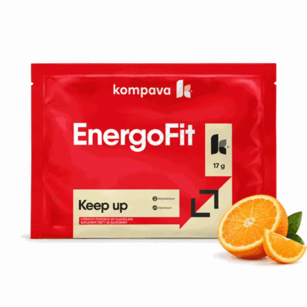 EnergoFit - energetický izotonický nápoj, 17g - pomeranč
