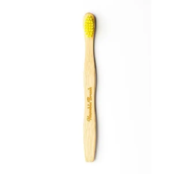The Humble Brush Kartáček pro děti ultrasoft - žlutý, 1 ks