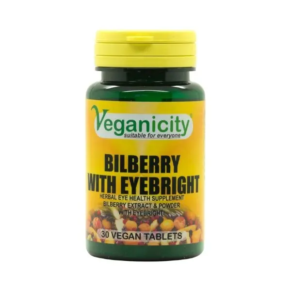 Veganicity Bilberry with Eyebright (Borůvka a Světlík), 30 tablet