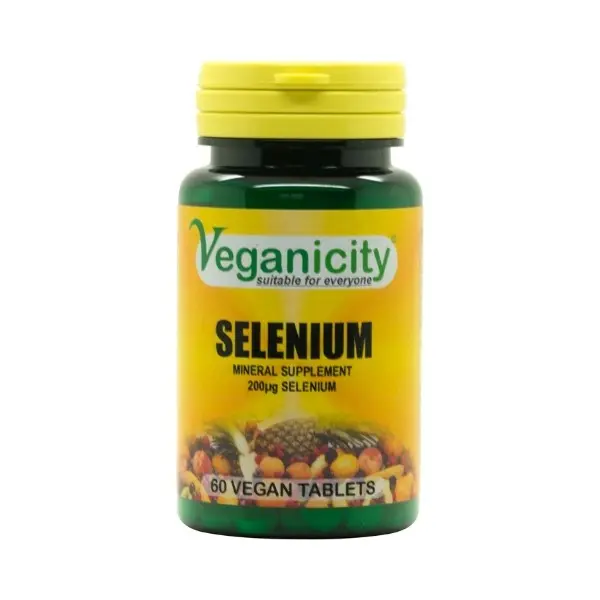 Veganicity Selen 200µg, 60 vegan tablet