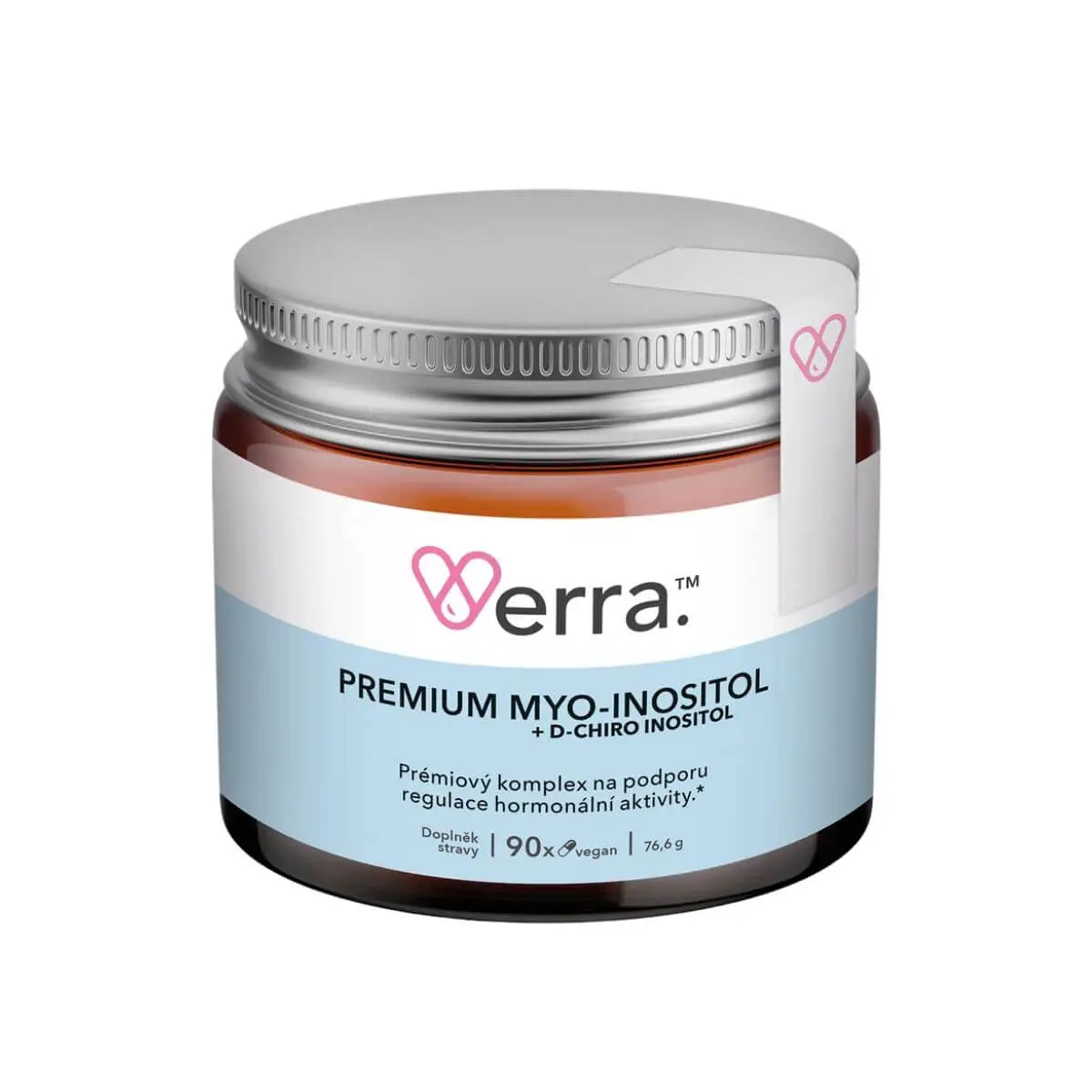 Verra Myo-Inositol & Koenzym Q10, 90 kapslí