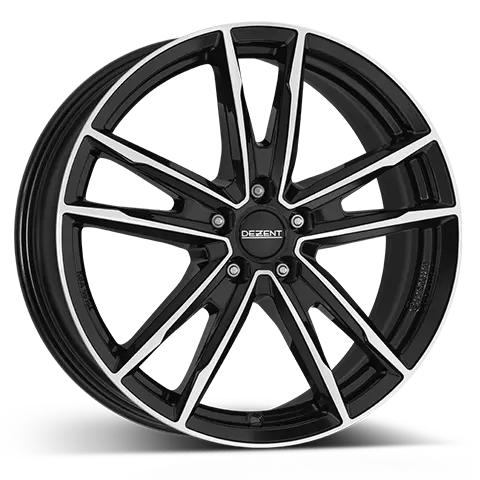 DEZENT KF dark 7.5x19, 5x108, ET 47, 65,1