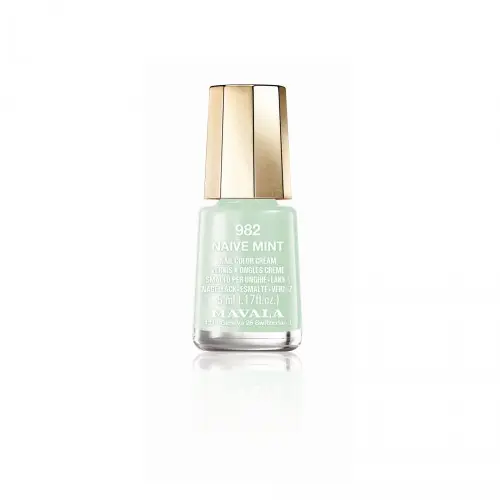 Mavala Dash & Splash Colors lak na nehty - 982 Naive Mint minicolor 5 ml