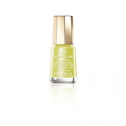 Mavala Dash & Splash Colors lak na nehty - 985 Psychedelic Lime minicolor 5 ml