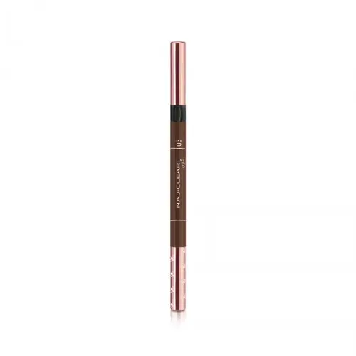 Naj-Oleari 3 in 1 Perfect Brow tužka a řasenka na obočí 3v1 - 03 brunettes 0,15 g + 1 ml
