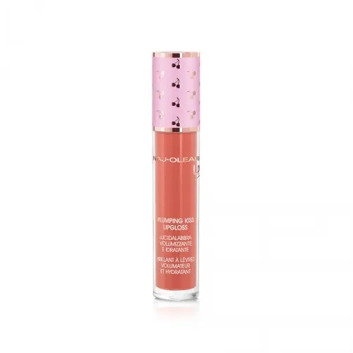 Naj-Oleari Plumping Kiss Lip Gloss lesk na rty s efektem zvětšení rtů - 05 peach sorbet 6ml