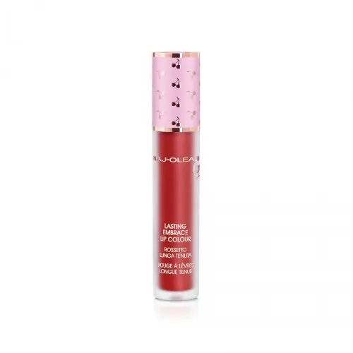 Naj-Oleari Lasting Embrace Lip Colour dlouhotrvající tekutá barva na rty - 12 metallic red 5ml