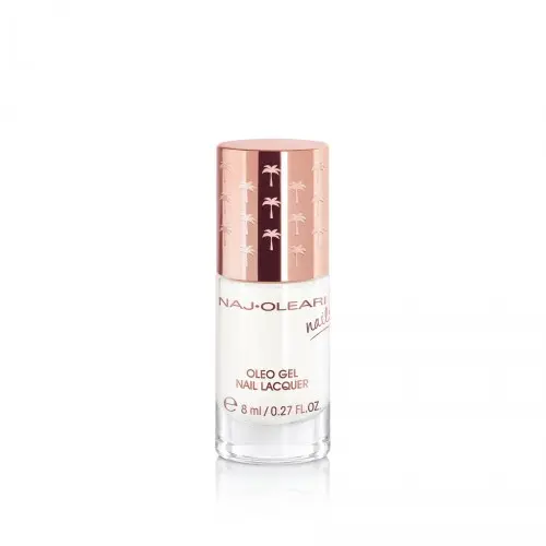 Naj-Oleari Oleo gel Nail Lacquer lak na nehty s gelovým efektem - 02 milk white 8 ml
