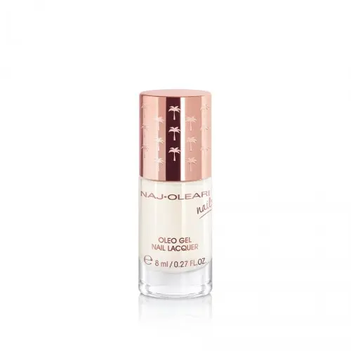 Naj-Oleari Oleo gel Nail Lacquer lak na nehty s gelovým efektem - 03 french white 8 ml