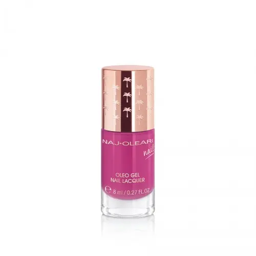 Naj-Oleari Oleo gel Nail Lacquer lak na nehty s gelovým efektem - 15 peony 8 ml