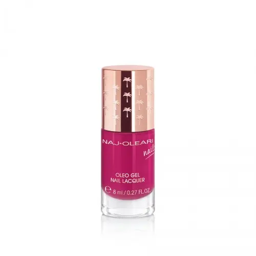 Naj-Oleari Oleo gel Nail Lacquer lak na nehty s gelovým efektem - 17 raspberry 8 ml