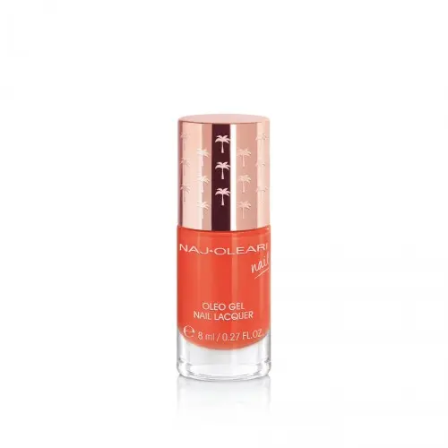 Naj-Oleari Oleo gel Nail Lacquer lak na nehty s gelovým efektem - 19 sunset orange 8 ml