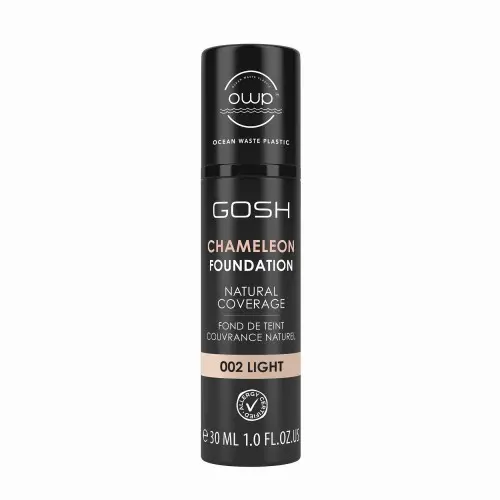 GOSH COPENHAGEN Chameleon Foundation lehký tónující make-up - 002Light 30 ml