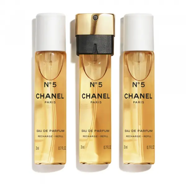 CHANEL N°5 Eau de parfum twist and spray - EAU DE PARFUM 3X20ML 3x 20 ml