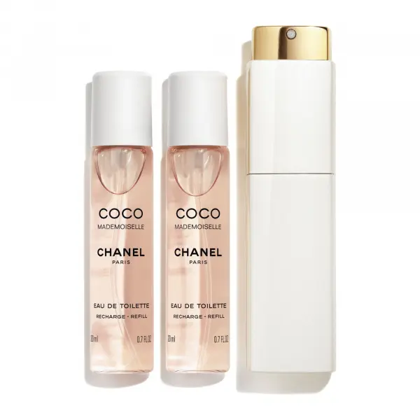 CHANEL Coco mademoiselle Toaletní voda v otočném rozprašovači - EAU DE TOILETTE 3X20ML 3 x 20 ml