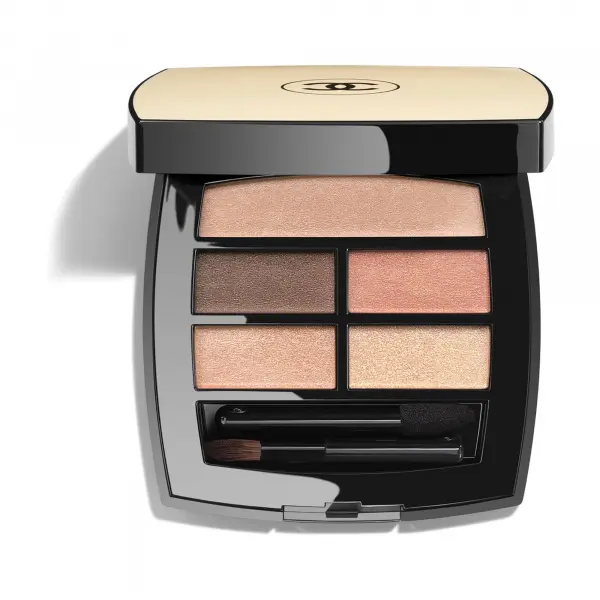 CHANEL Les beiges eyeshadow palette Paletka rozjasňujících očních stínů v přirozených odstínech - WARM 4.5G 4 g