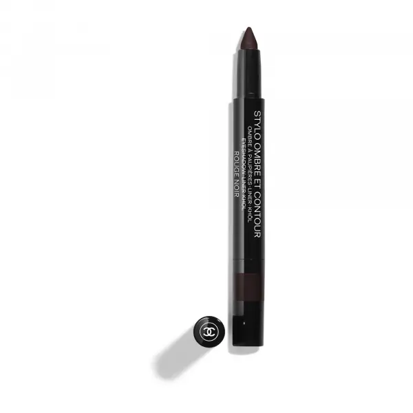 CHANEL Stylo ombre et contour Pero na líčení očí 3 v 1: oční stíny, tužka na oči a kajalová tužka - 08 ROUGE NOIR 0.8G 0 g