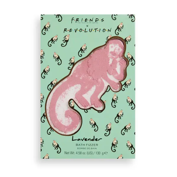 FAnn dětem Revolution X Friends Monkey Bath Fizzer koupelová bomba 130 g