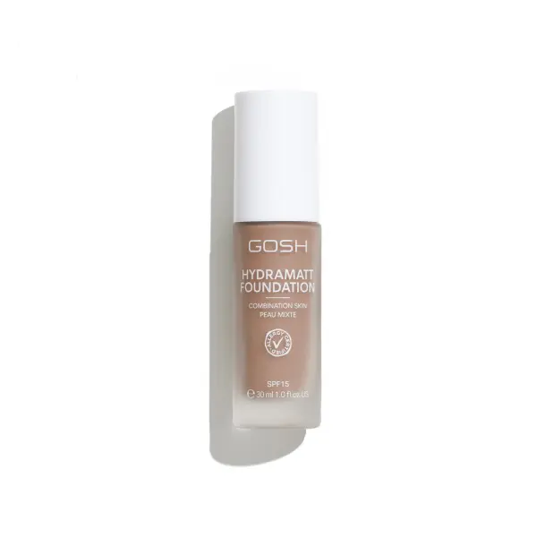 GOSH COPENHAGEN Hydramatt Foundation make-up pro smíšenou pleť - 016N Very Dark 30 ml